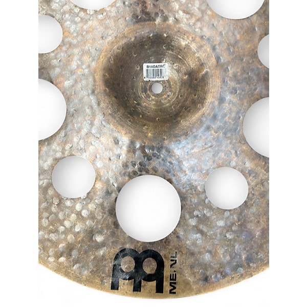 Used MEINL 18in BYZANCE DARK TRASH CRASH Cymbal
