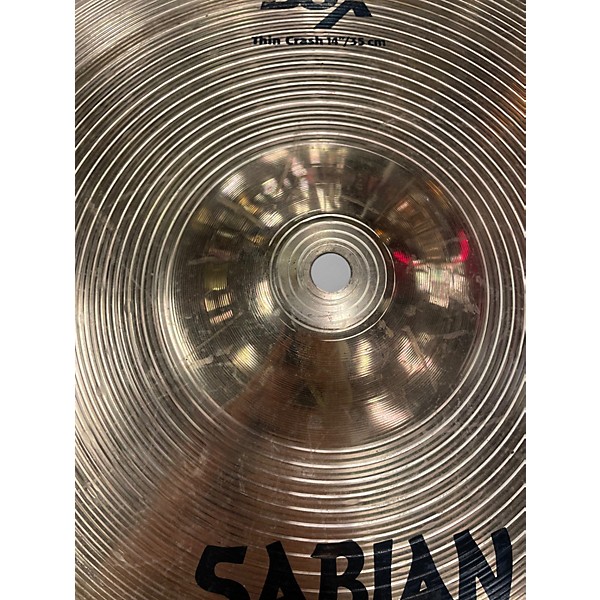 Used SABIAN 14in B8X Thin Crash Cymbal