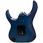 Used Ibanez RG653DX Trans Blue Solid Body Electric Guitar