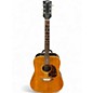 Vintage 1970 Gibson J50 Natural Acoustic Guitar thumbnail