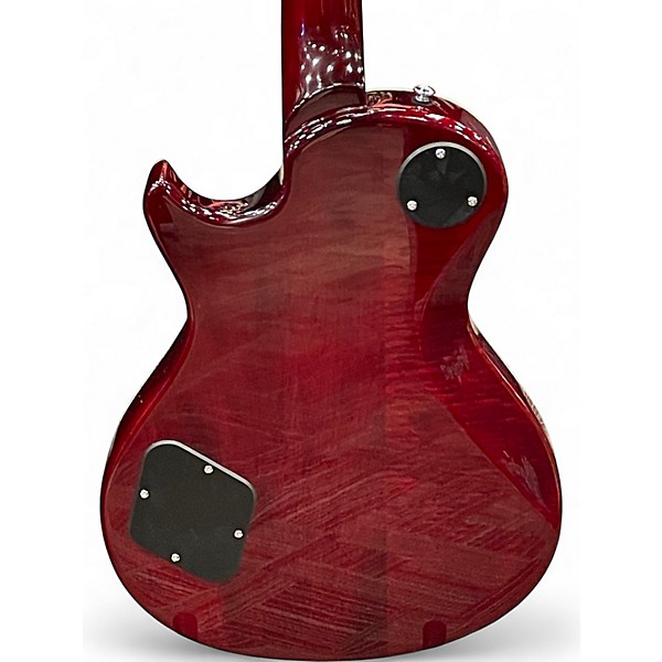 Used PRS SE Singlecut McCarty 594 Trans Red Solid Body Electric Guitar