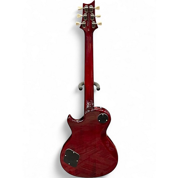 Used PRS SE Singlecut McCarty 594 Trans Red Solid Body Electric Guitar