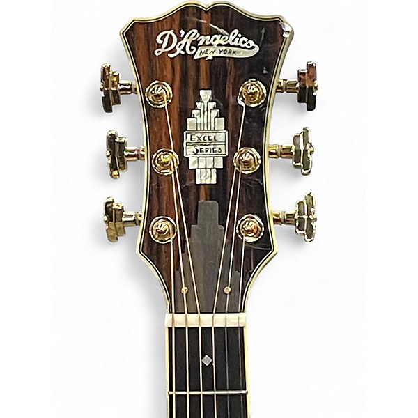 Used D'Angelico Excel Bowery Natural Acoustic Electric Guitar