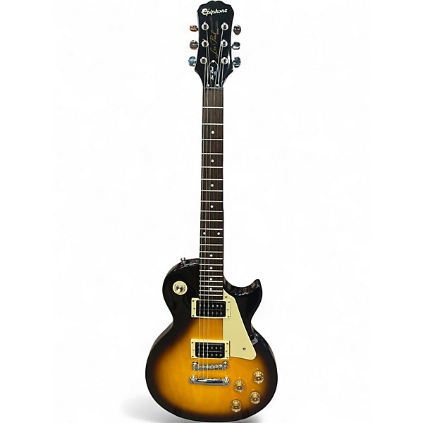 Used Epiphone Les Paul 100 Bolt On Tobacco Burst Solid Body Electric Guitar