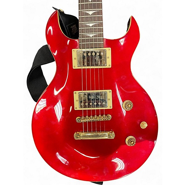 Used Tradition MA-31 Hot Rod Red Solid Body Electric Guitar