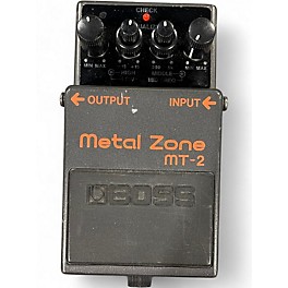 Used BOSS MT2 Metal Zone Distortion Effect Pedal