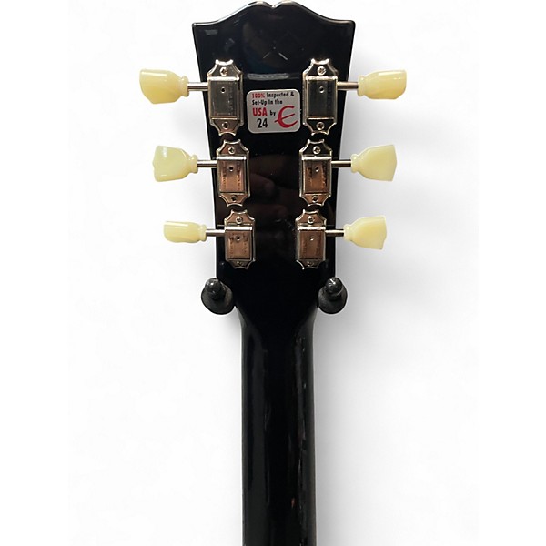 Used Epiphone Inspired by Gibson J-180 Black Acoustic Guitar