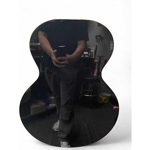 Used Epiphone Inspired by Gibson J-180 Black Acoustic Guitar