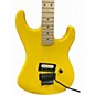 Used Kramer BARETTA Bumblebee yellow Solid Body Electric Guitar