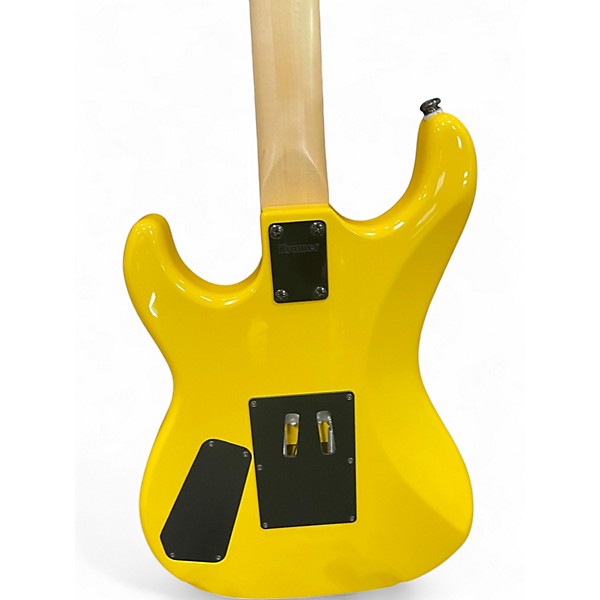 Used Kramer BARETTA Bumblebee yellow Solid Body Electric Guitar