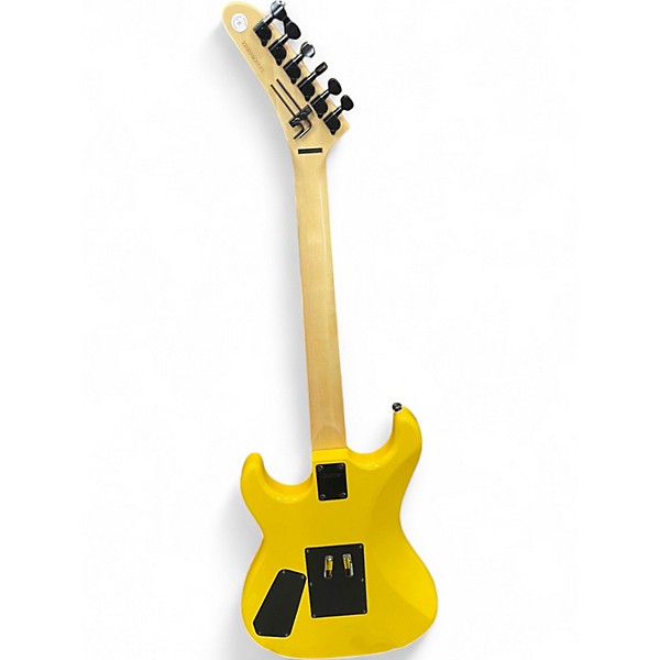 Used Kramer BARETTA Bumblebee yellow Solid Body Electric Guitar