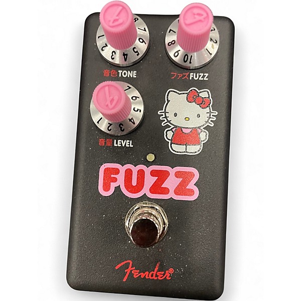 Used Fender HELLO KITTY FUZZ Effect Pedal