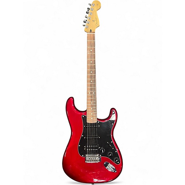 Used Fender Player Stratocaster HSS RED Solid Body Electric Guitar