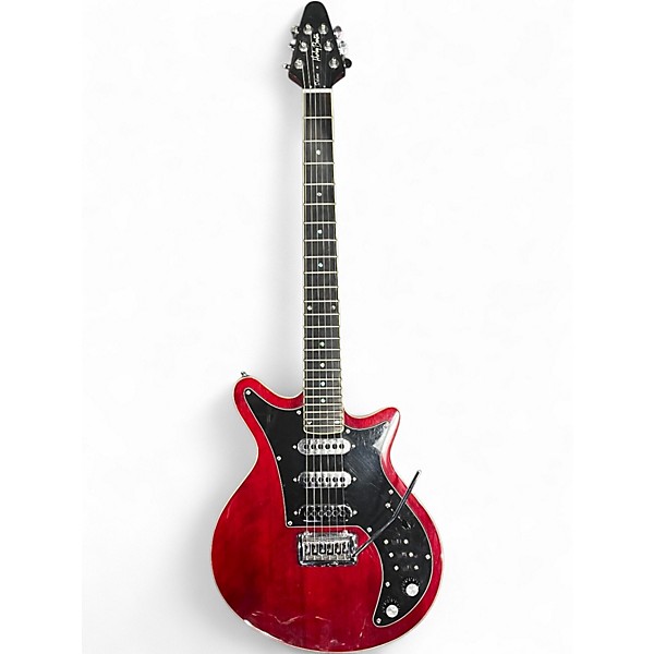 Used Harley Benton BM75DLX RED Solid Body Electric Guitar