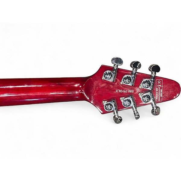 Used Harley Benton BM75DLX RED Solid Body Electric Guitar