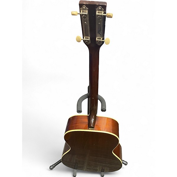 Vintage 1960s Harmony 1201 Natural Acoustic Guitar
