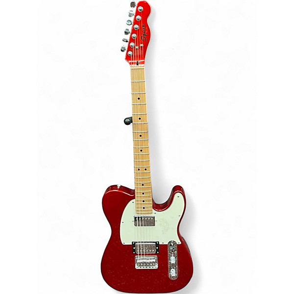 Used Squier Contemporary Telecaster® HH Metallic Red Solid Body Electric Guitar
