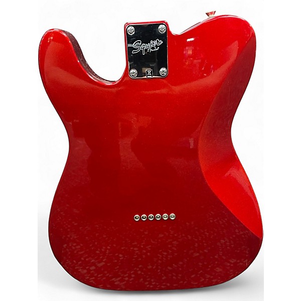 Used Squier Contemporary Telecaster® HH Metallic Red Solid Body Electric Guitar