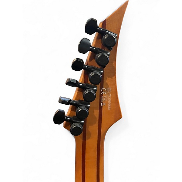 Used 2021 Solar Guitars S1.6PB POPLAR BURL BURST Solid Body Electric Guitar