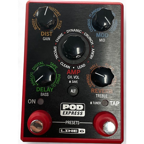Used Line 6 Pocket Pod Express Amp Modeler Effect Processor