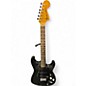 Vintage 1977 Fender Stratocaster Black Solid Body Electric Guitar thumbnail