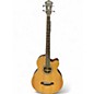 Used Ibanez aeb10e Natural Acoustic Bass Guitar thumbnail