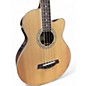 Used Ibanez aeb10e Natural Acoustic Bass Guitar