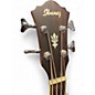 Used Ibanez aeb10e Natural Acoustic Bass Guitar