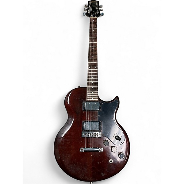 Vintage 1970s Gibsons LS6 Wine Red Solid Body Electric Guitar