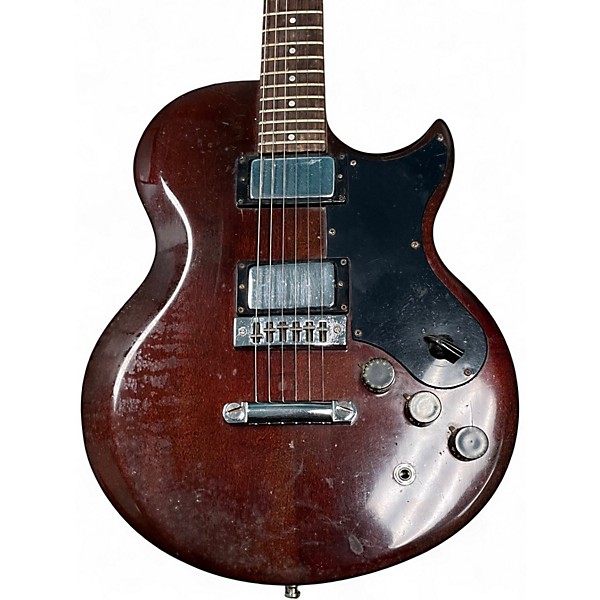 Vintage 1970s Gibsons LS6 Wine Red Solid Body Electric Guitar
