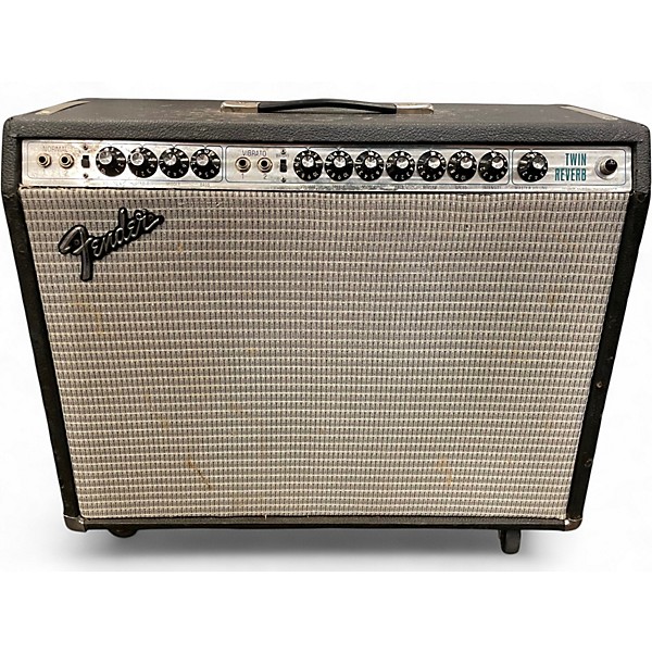 Vintage 1975 Fender Twin Reverb 2x12 Tube Guitar Combo Amp