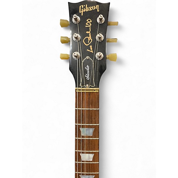 Used Gibson Les Paul Studio 100th Anniversary Manhattan Midnight Solid Body Electric Guitar