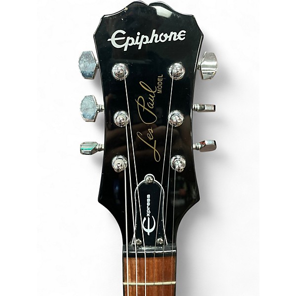 Used Epiphone Les Paul Express Black Solid Body Electric Guitar
