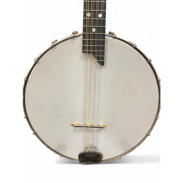 Vintage 1920s Concertone Banjo Mandolin Natural Mandolin