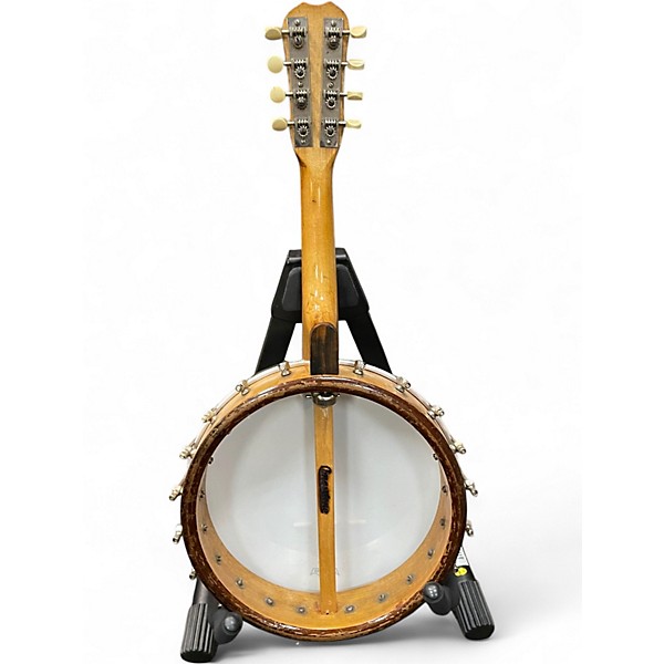 Vintage 1920s Concertone Banjo Mandolin Natural Mandolin