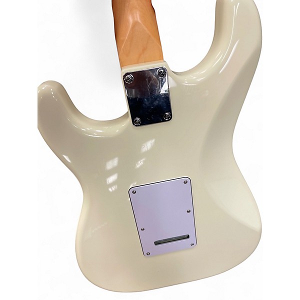 Used Fender Standard Stratocaster White Solid Body Electric Guitar