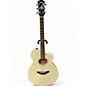 Used Yamaha APX600 White Acoustic Electric Guitar thumbnail