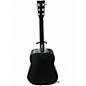 Used Barcelona D500-B Black Acoustic Guitar
