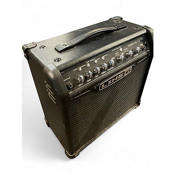 Used Line 6 Spider IV 15W 1X8 Guitar Combo Amp