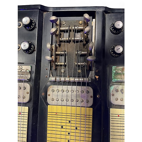 Vintage 1950s Gibson MultiHarp Pedal Steel Black Lap Steel