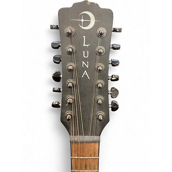 Used Luna GYP D12 MAH Mahogany 12 String Acoustic Guitar