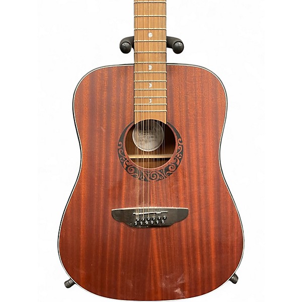 Used Luna GYP D12 MAH Mahogany 12 String Acoustic Guitar