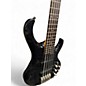 Used Ibanez BTB405e 5 String Trans Black Electric Bass Guitar