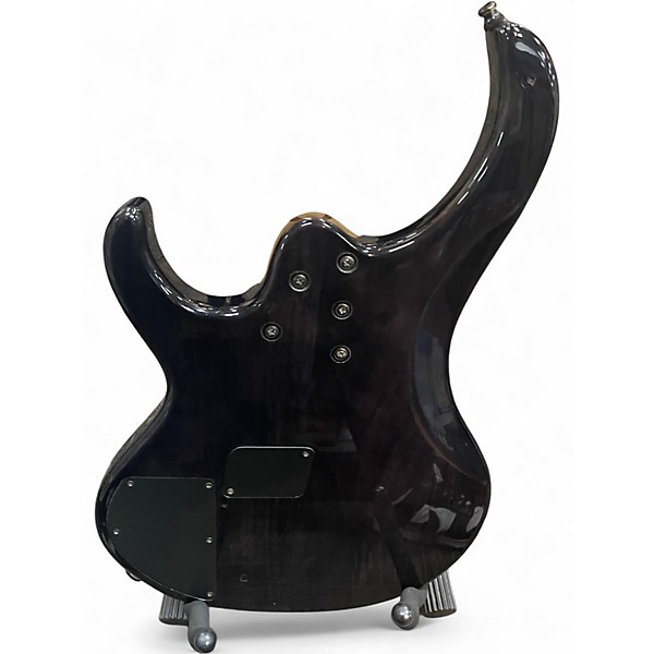 Used Ibanez BTB405e 5 String Trans Black Electric Bass Guitar