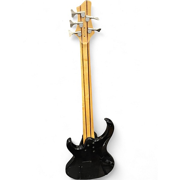 Used Ibanez BTB405e 5 String Trans Black Electric Bass Guitar