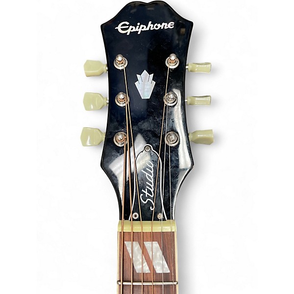 Used Epiphone Hummingbird Studio Tobacco Sunburst Acoustic Electric Guitar
