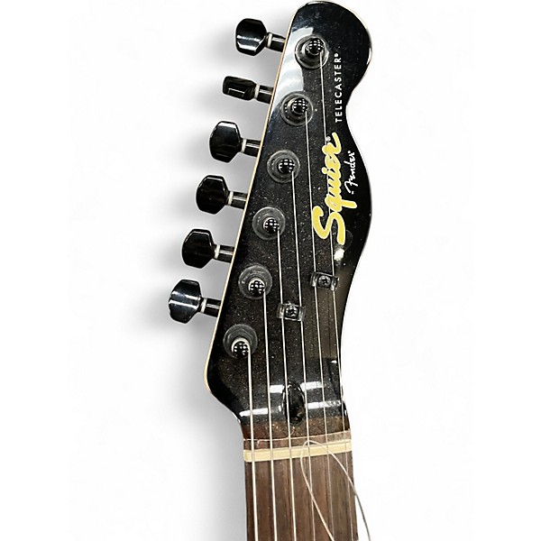 Used Squier Affinity Telecaster hh Black Solid Body Electric Guitar