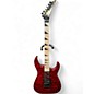 Used Jackson JS Series Dinky JS34Q DKA-M TRANSPARENT RED Solid Body Electric Guitar thumbnail