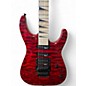 Used Jackson JS Series Dinky JS34Q DKA-M TRANSPARENT RED Solid Body Electric Guitar