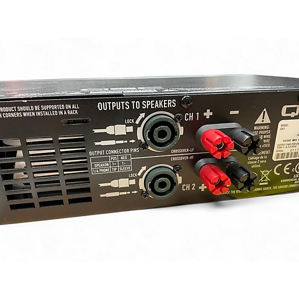 Used QSC GX3 Power Amp